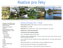 Tablet Screenshot of koaliceproreky.cz